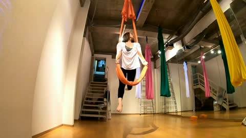 【Aerial Yoga】【エアリアルヨガ】ACME AERIAL STUDIO36/AKIMI