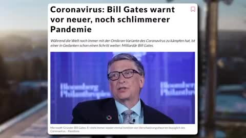 Gates "warnt" wieder vor nächster Plandemie