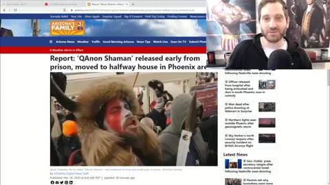 Tucker Carlson Gets "Qanon Shaman" Out Of Jail Early