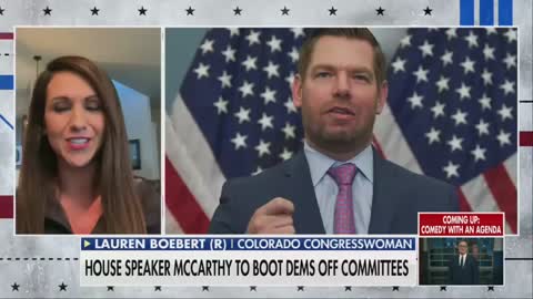 @LaurenBoebert CALLS ON Republicans to keep Rep Eric Swalwell off the House Intel Cmte