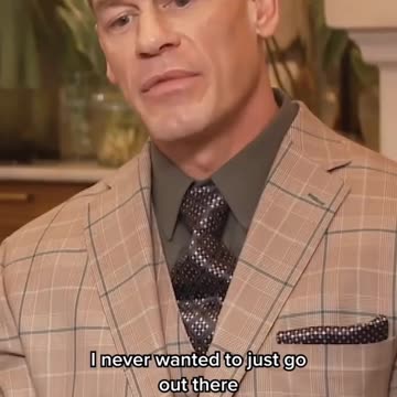 John Cena brings up the possibility of retirement