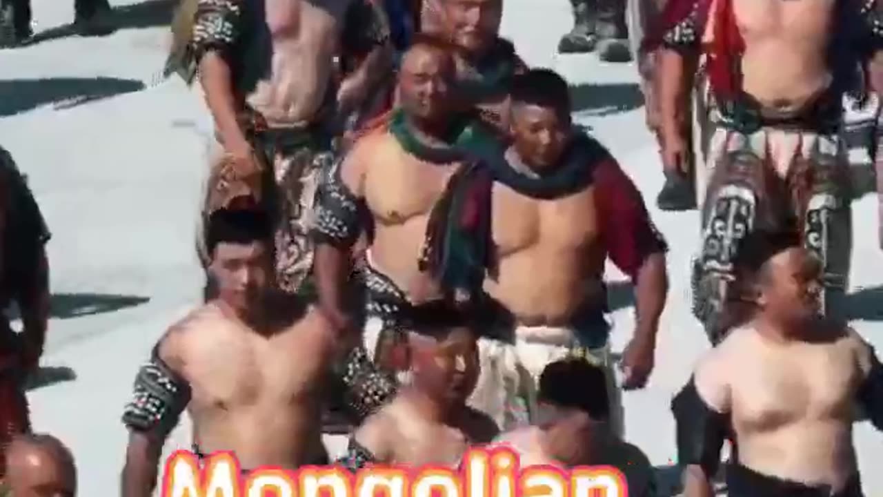 Mongolian soldiers