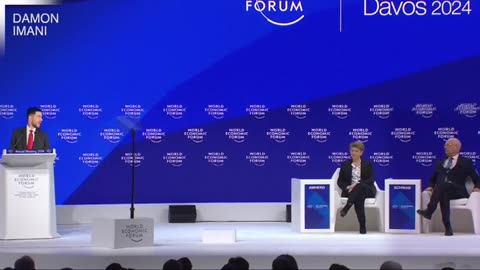 Damon Imani at Davos