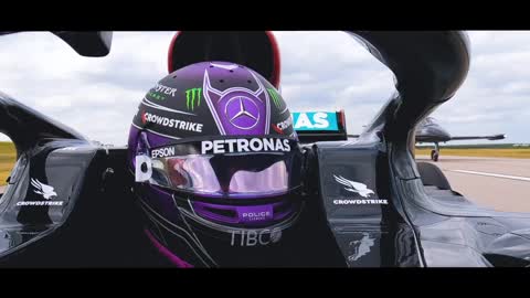 Lewis Hamilton in Epic IWC Drag Race with Top Gun Jet!