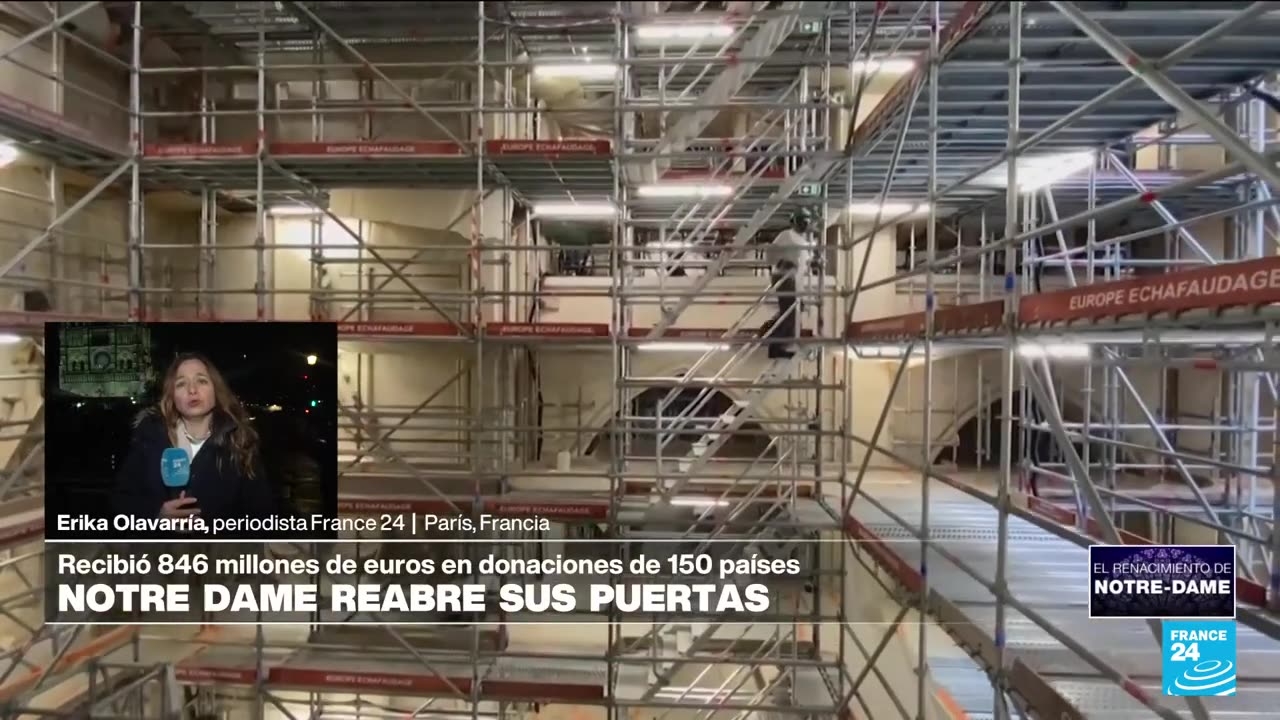 Informe desde París: Notre-Dame reabre sus puertas al público • FRANCE 24 Español