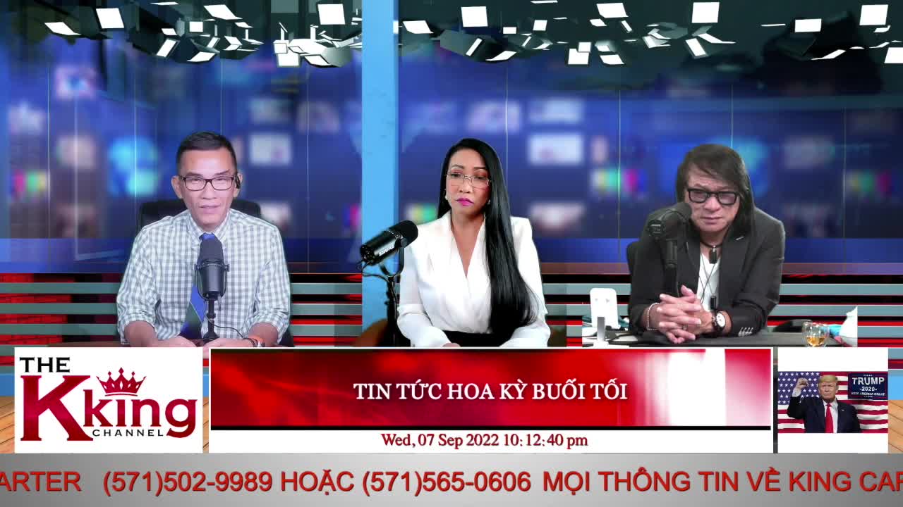 TIN TỨC HOA KỲ BUỔI TỐI - 09/07/2022 - The KING Channel