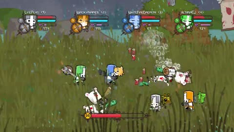 Let's Play Castle Crashers Tall Grass Field