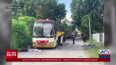 PNP, may person of interest na sa Tacurong bus bombing; full alert status, itinaas sa lugar