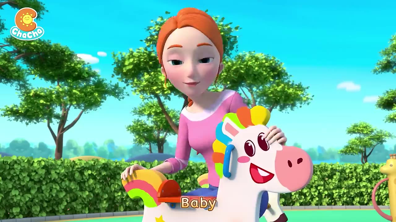 Playground Song _ Baby's First Time at the Playground _ Baby ChaCha Nursery Rhymes for Toddlers