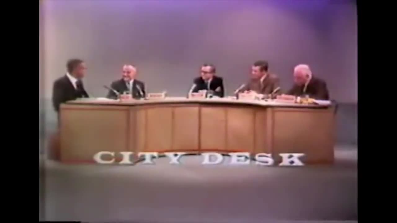 Mar. 17, 1963 - Malcolm X on "City Desk" | WNBQ-TV Chicago