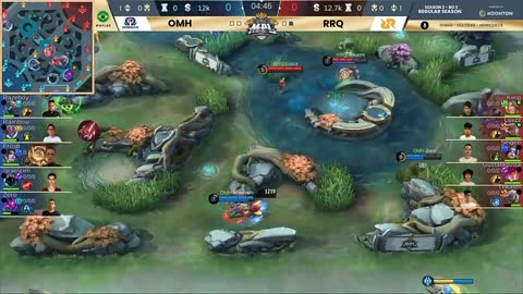 MATCH SERU! JAGA POSISI AGAR GA MATI! RRQ AKIRA VS OMEGHA ESPORTS-MPL BR S2 Semana 3 Dia 2-MATCH 2