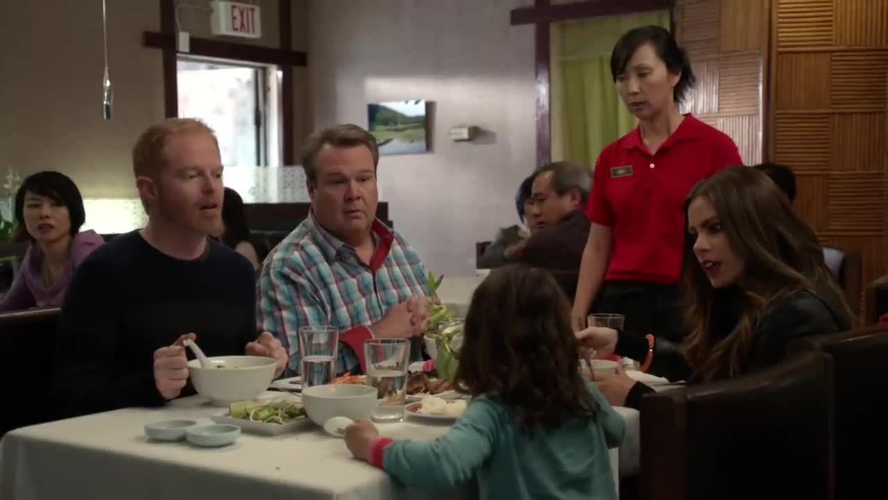 Modern Family | Lily Goes to a Vietnamese Restaurant for the First Time