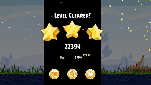 Angry Birds Classic 1-1 3 Stars!