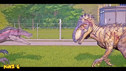 Inspinedoraptor VS Malusaurus Albino