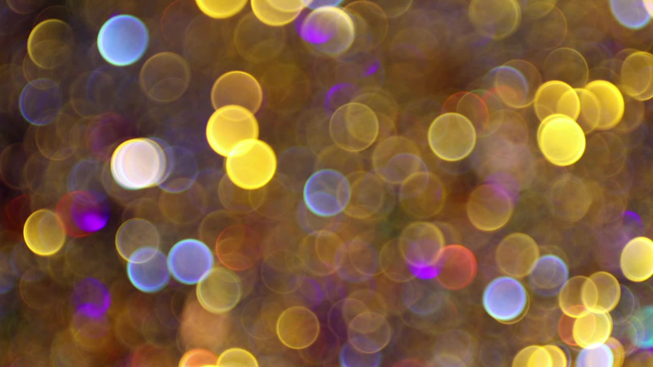 Abstract lights moving