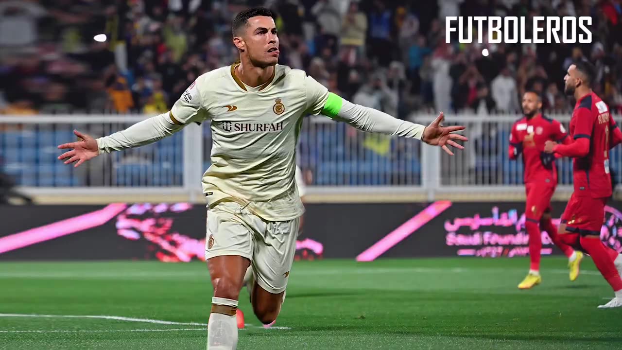 Action CRISTIANO RONALDO HAT-TRICK for al-nasr