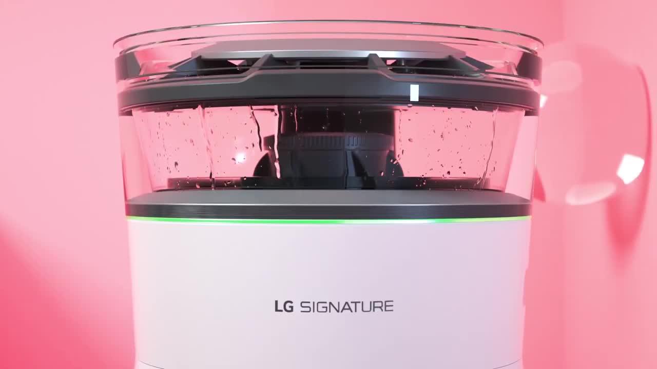 LG SIGNATURE AirPurifier - The perfect atmosphere to relax in (Collaboration with Santi Zoraidez)