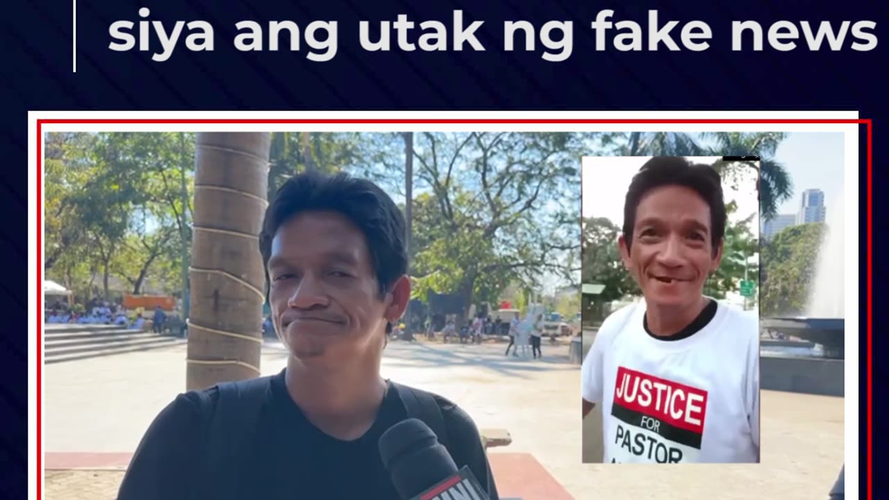 Niño Barzaga, ikinanta ng mga lalaking nasa 'hakot-rally' video na siya ang utak ng fake news