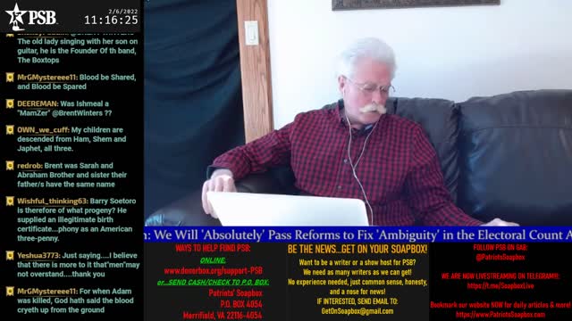2022-02-06 10:00 EST - A Common Lawyer Comments: with Brent Winters