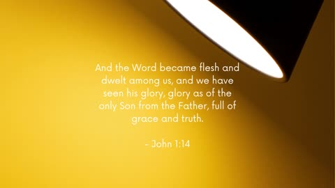 Verses from John