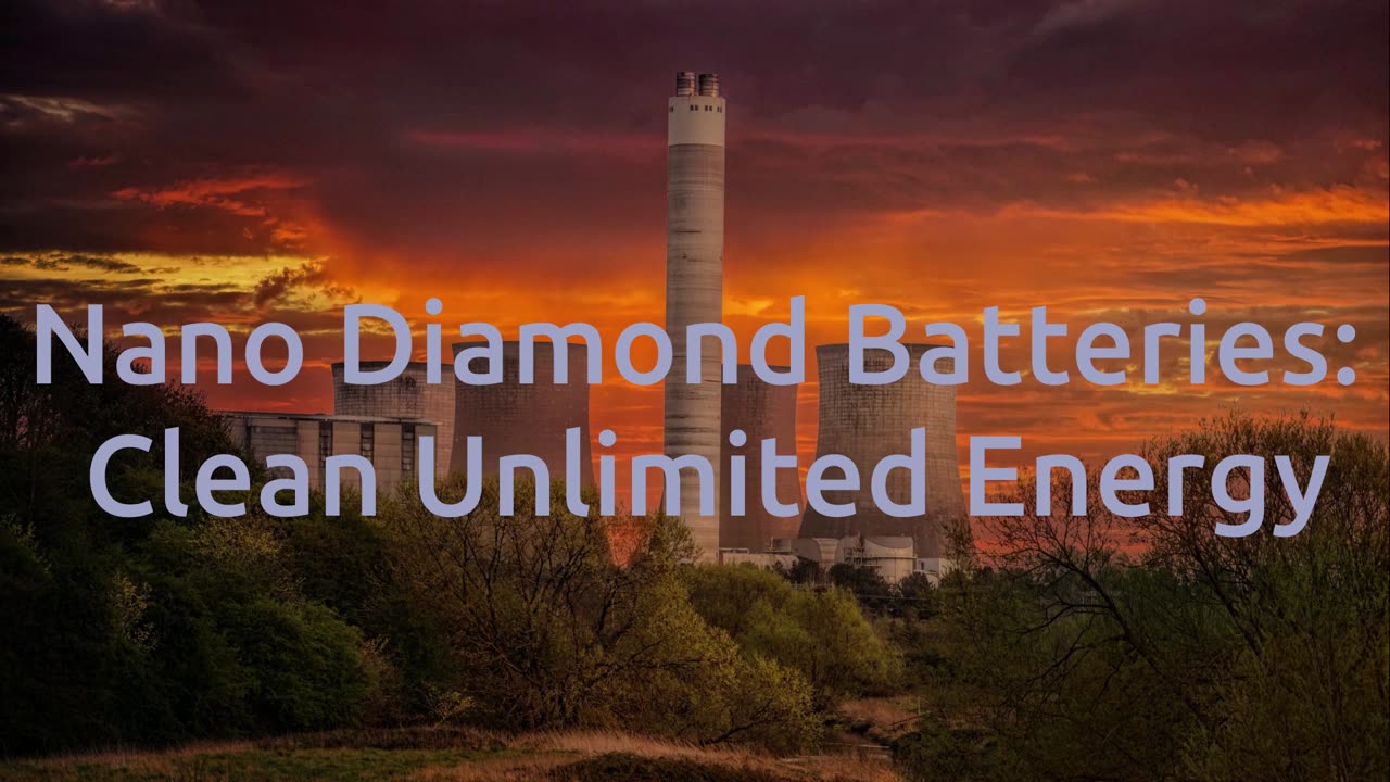 Nano Diamond Batteries: Clean Unlimited Energy