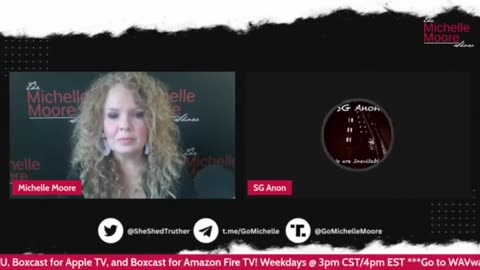 THE MICHELLE MOORE SHOW SG ANON 'WHERE WE ARE' THURSDAY, JULY 20, 2023