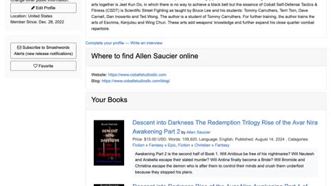 Books by Allen Saucier