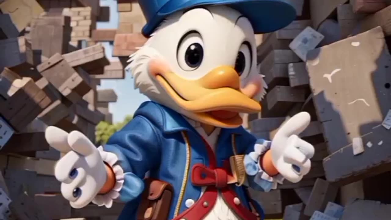 Artificial intelligence Reels Donald duck