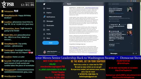 2021-12-14 22:00 EST - The MAGA Mullet Show: with MagaSwaga
