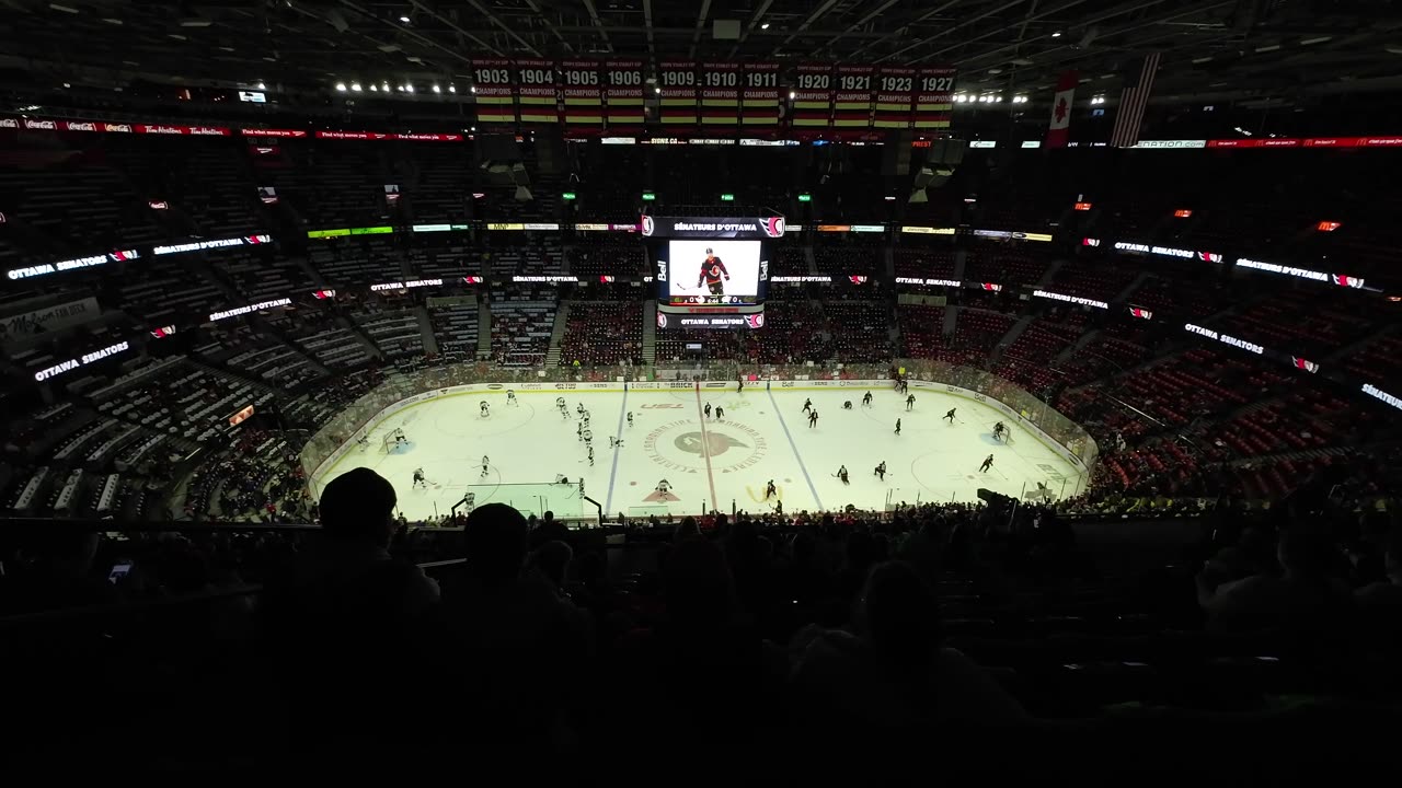 Ottawa Senators VS Columbus Blue Jackets...... The Sens WON!! Woot Woot