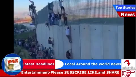 Terrorists and their supporters are trying to climb over the fence