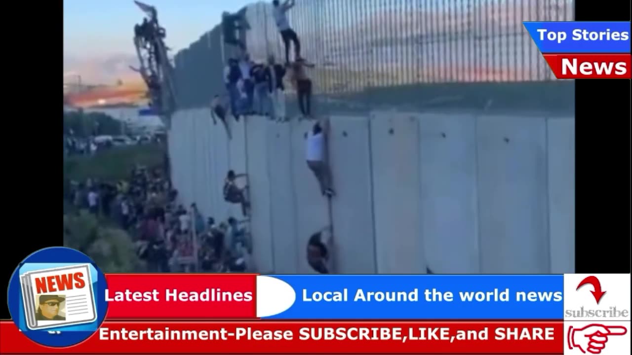 Terrorists and their supporters are trying to climb over the fence