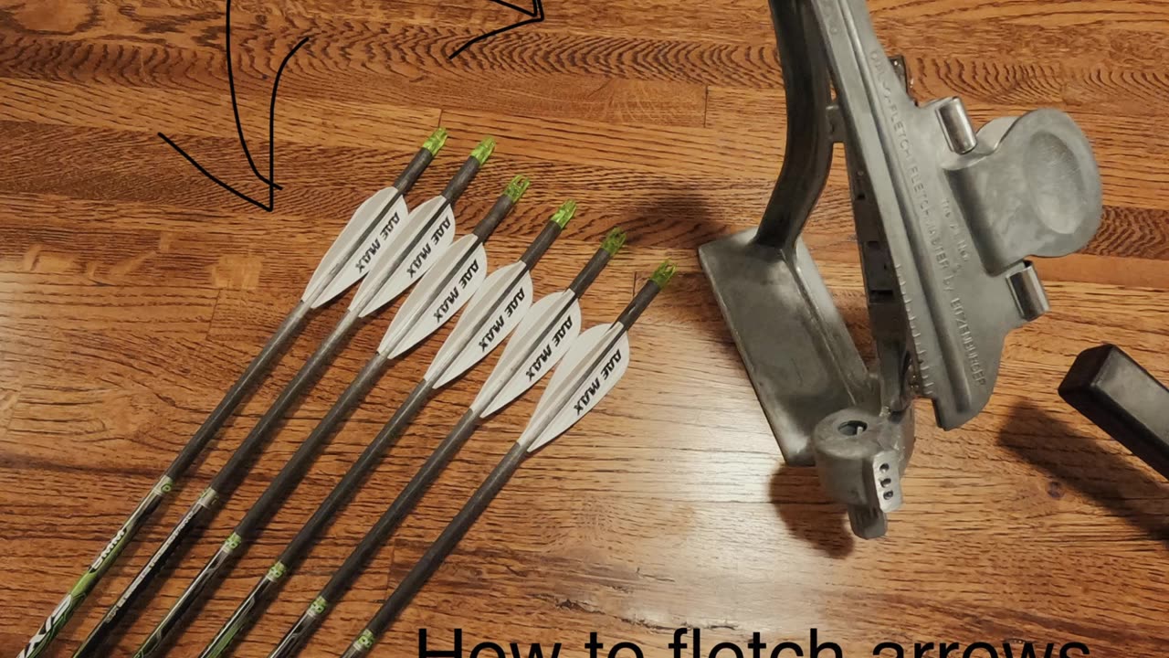 How to fletch your own arrows