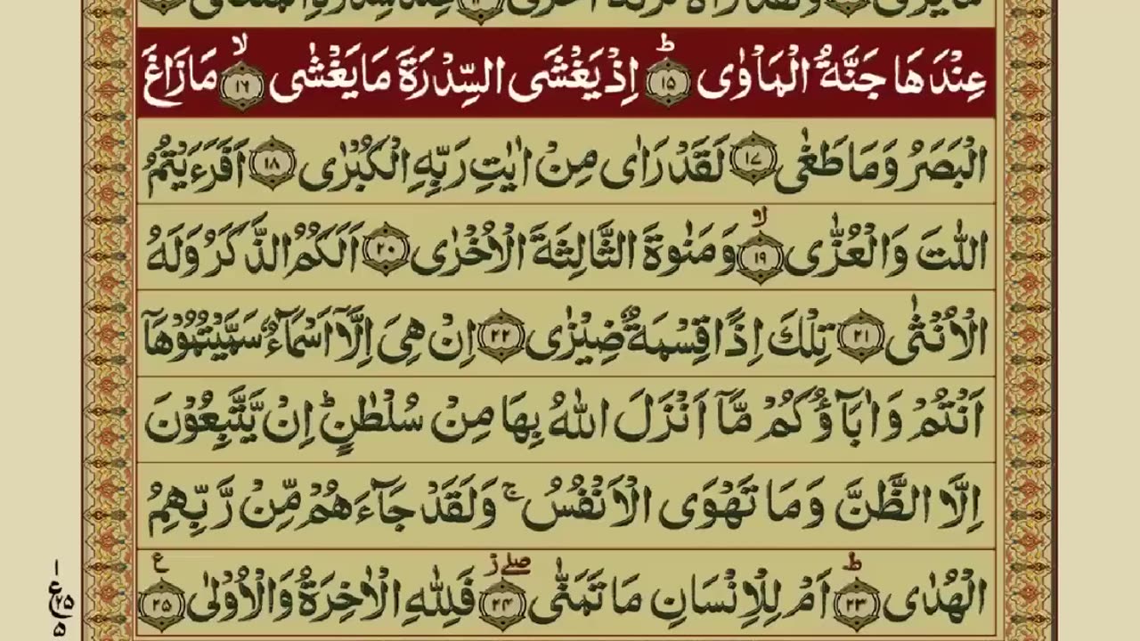 Quran Para 27/30 with Urdu Translation