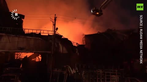 Baghdad Building Blaze - At Least 20 Injured
