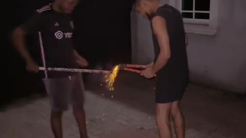 Roman Candles Don't Go As Planned