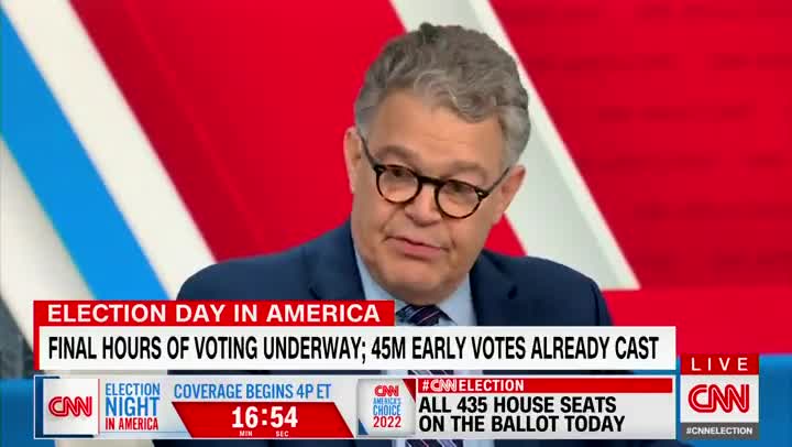 Al Franken is scared the Republicans will investigate Hunter and impeach Joe Biden