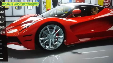 GTA 5 red car by Jack the Irish wolfhound