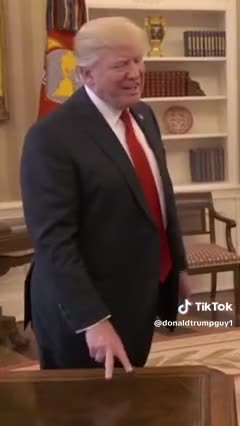 President Trump's desk