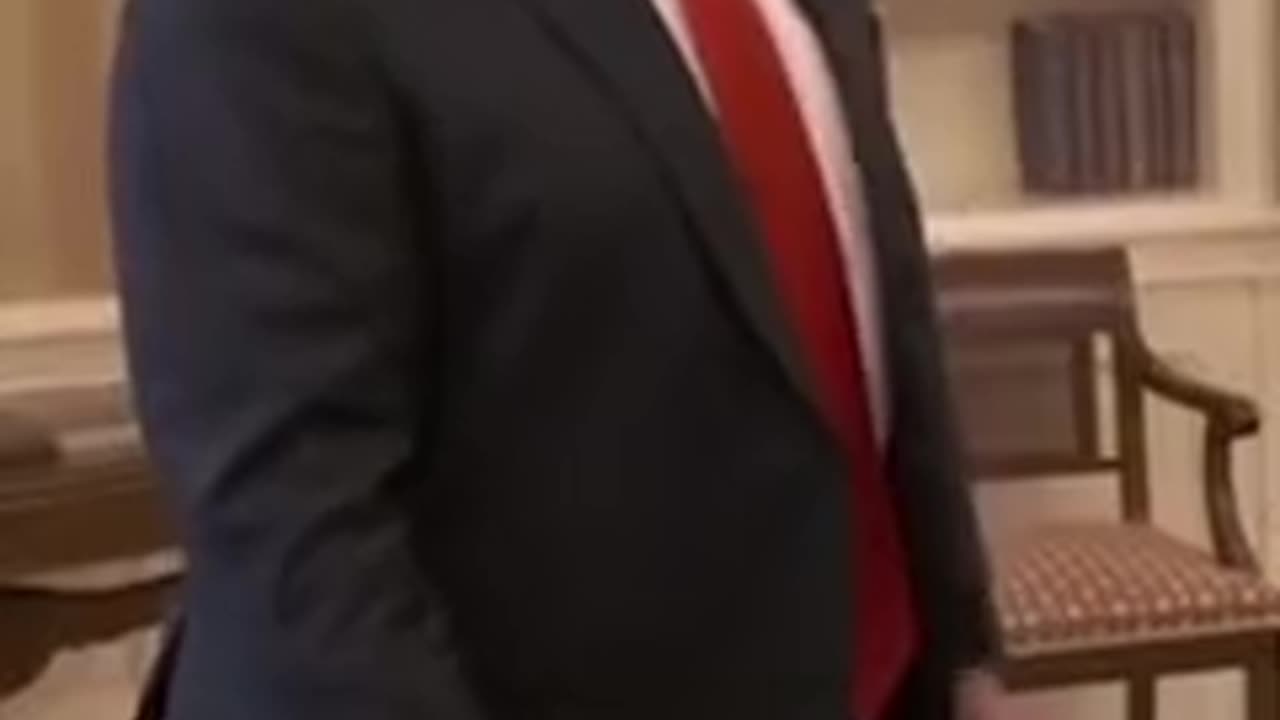 President Trump's desk