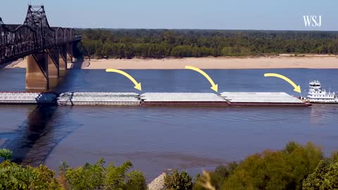 The Mississippi River Is Drying Up, Disrupting a Vital Supply Lane | WSJ