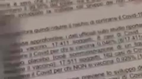 Consenso informato Pfizer, disonesti; vittime coloro che non leggono