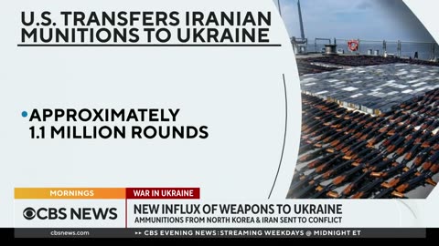 North Korean, Iranian weapons enter Ukraine war