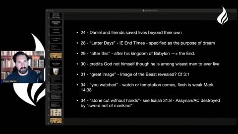 Book of Daniel - verse by verse. Chapter 2: the Image (Live Service 2021 July 5)