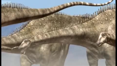 Diplodocus Herd - Walking with Dinosaurs Ballad of Big Al - BBC