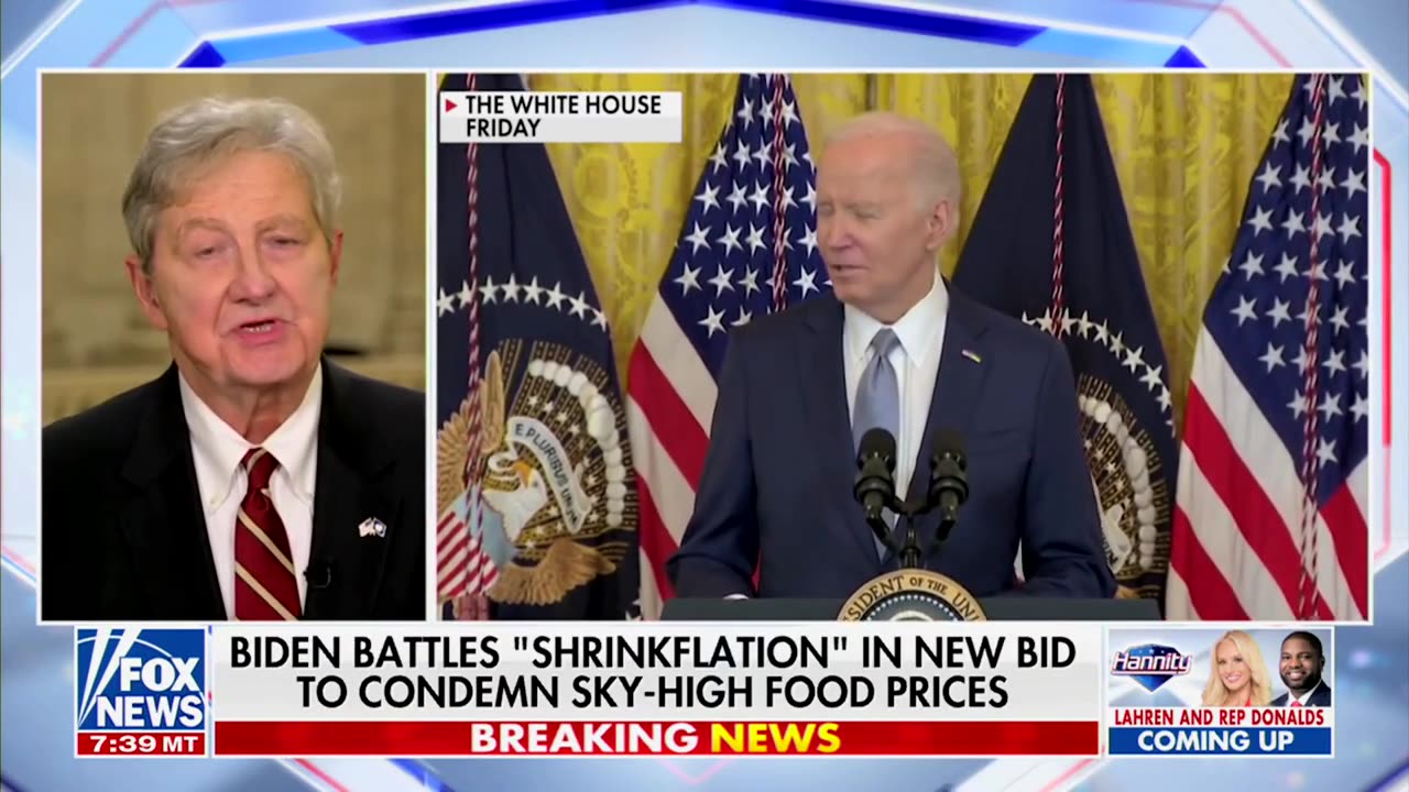 'Cancer On The American Dream': John Kennedy Rips Bidenomics, Compares Biden's Polls To 'Chlamydia'