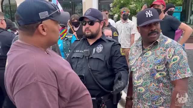 Based gentleman of Dallas marching through a sea of soy filled groomers like a bulldozer.