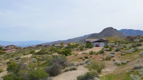 Natural Desert Estate Perched High Above the Valley