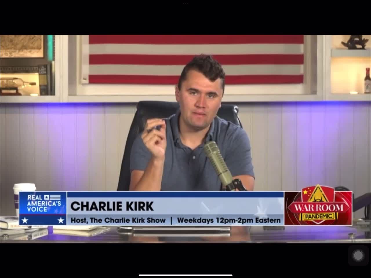 Charlie Kirk: leftist domestic violence terrorist attack TPUSA far too often.