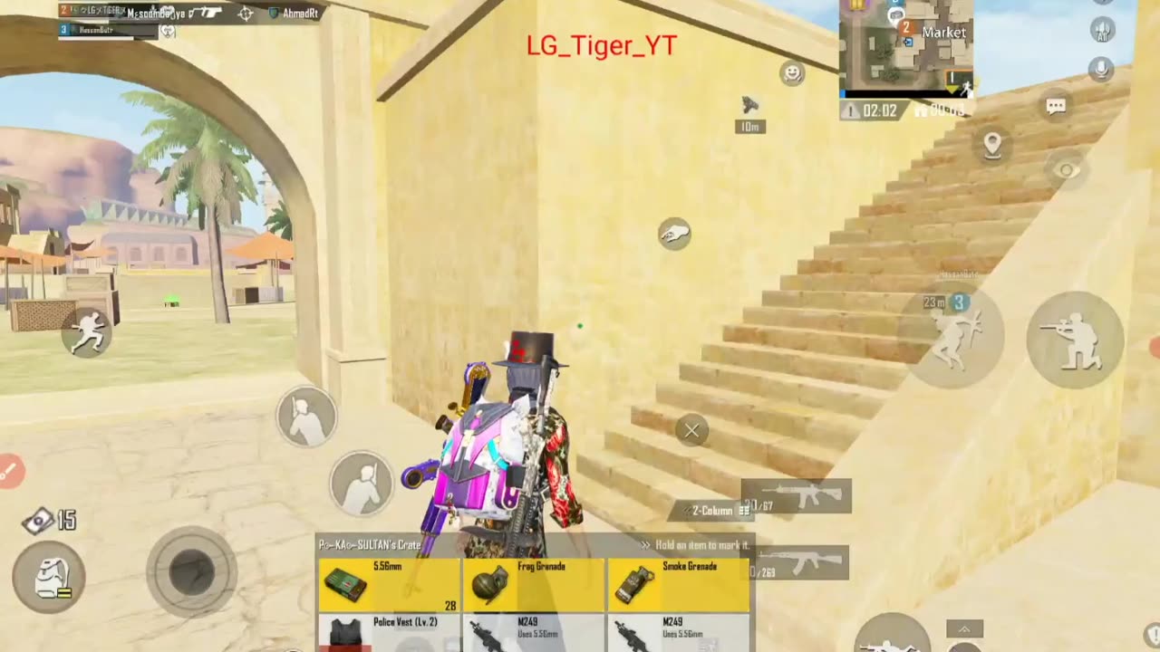 Gameplay in Erangle map on event #pubgmobile #fyp #like #share